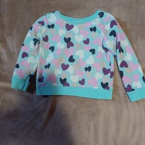 Toddler girls sweat shirt
